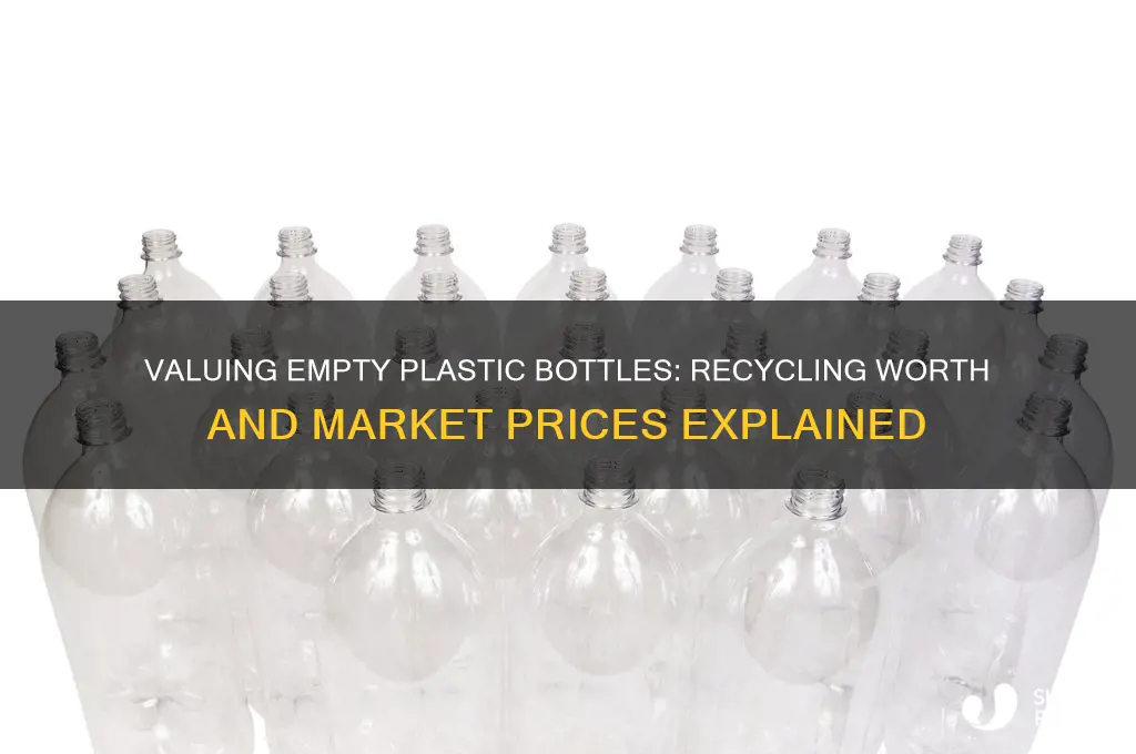 how much are empty plastic bottles