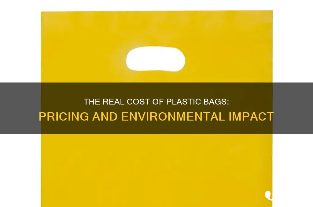 how much are plastic bags
