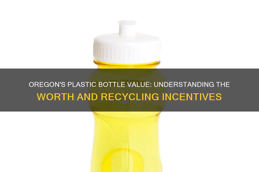 how much are plastic bottles worth in oregon
