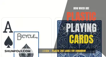 The Cost of Plastic Playing Cards: How Much Do They Cost?