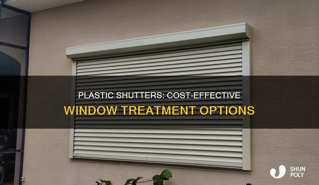 how much are plastic shutters