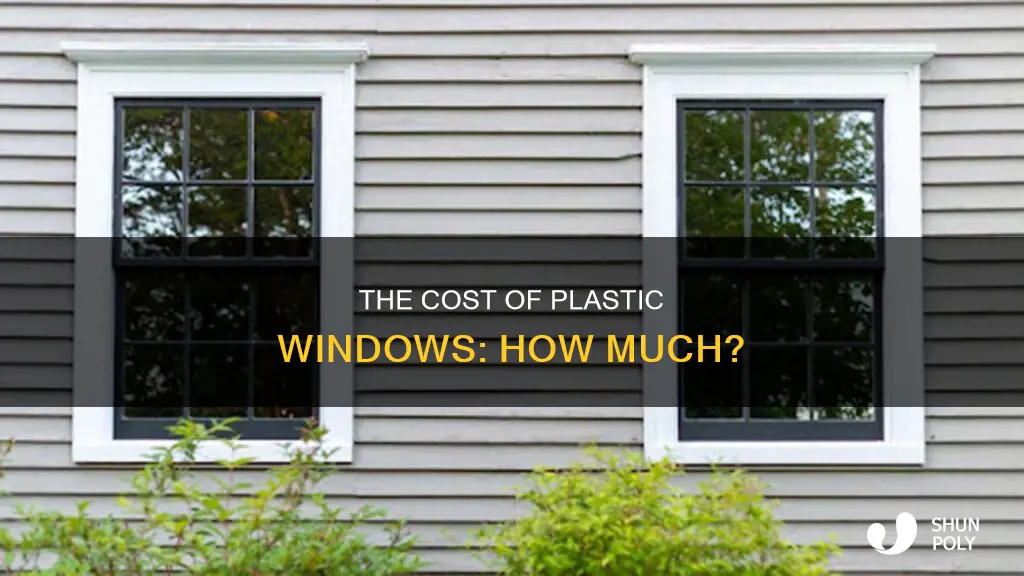 how much are plastic windows