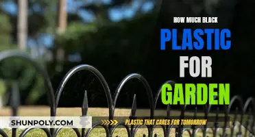 Black Plastic for Gardening: How Much Do You Need?