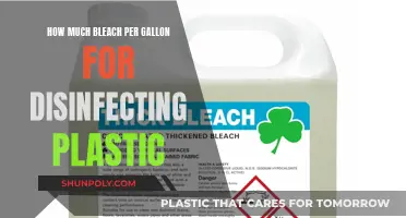 Effective Bleach-to-Water Ratio for Disinfecting Plastic Surfaces