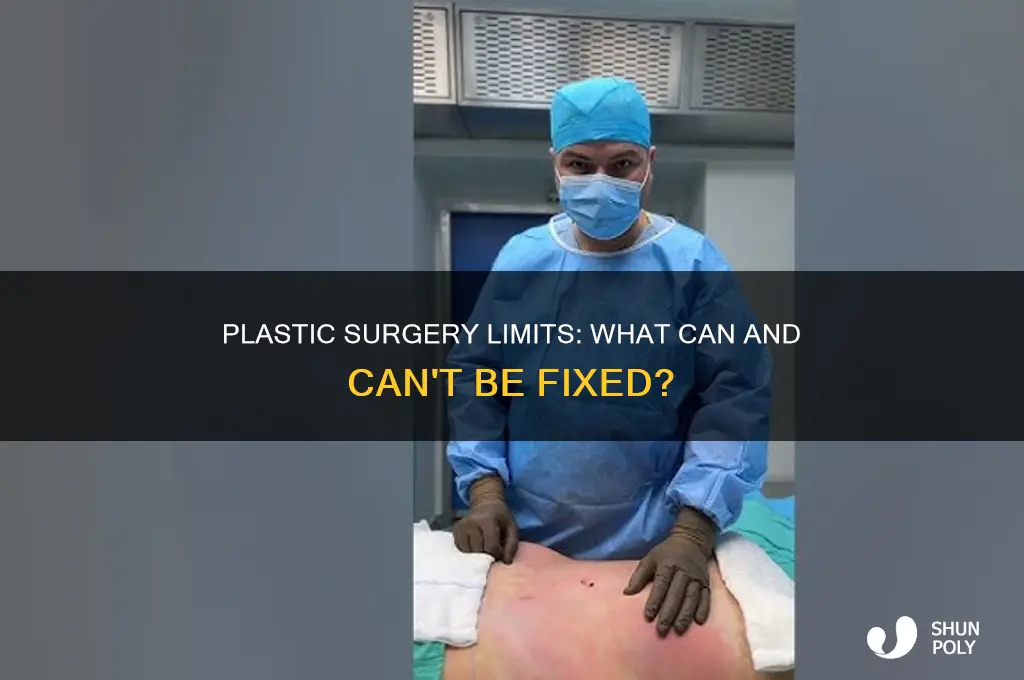 how much can plastic surgery fix