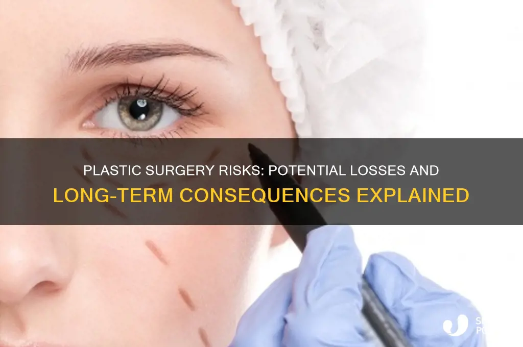 how much can you lose from plastic surgery