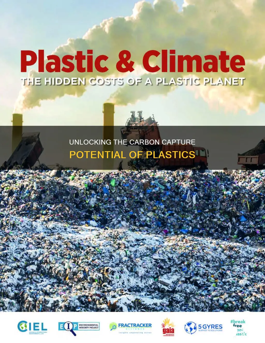 how much carbon is sequestered in plastic