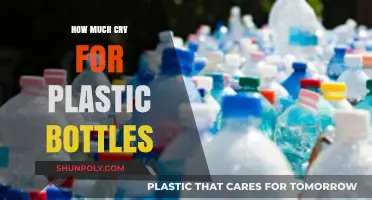 How Much CRV Do Plastic Bottles Earn You in California?