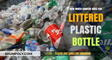 The Devastating Impact of a Single Littered Plastic Bottle