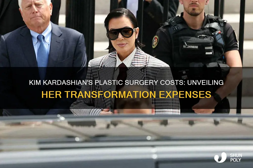 how much did kim kardashian pay for plastic surgery