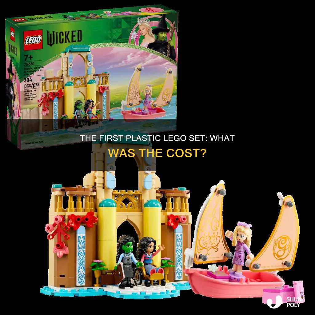 how much did the first plastic lego set cost