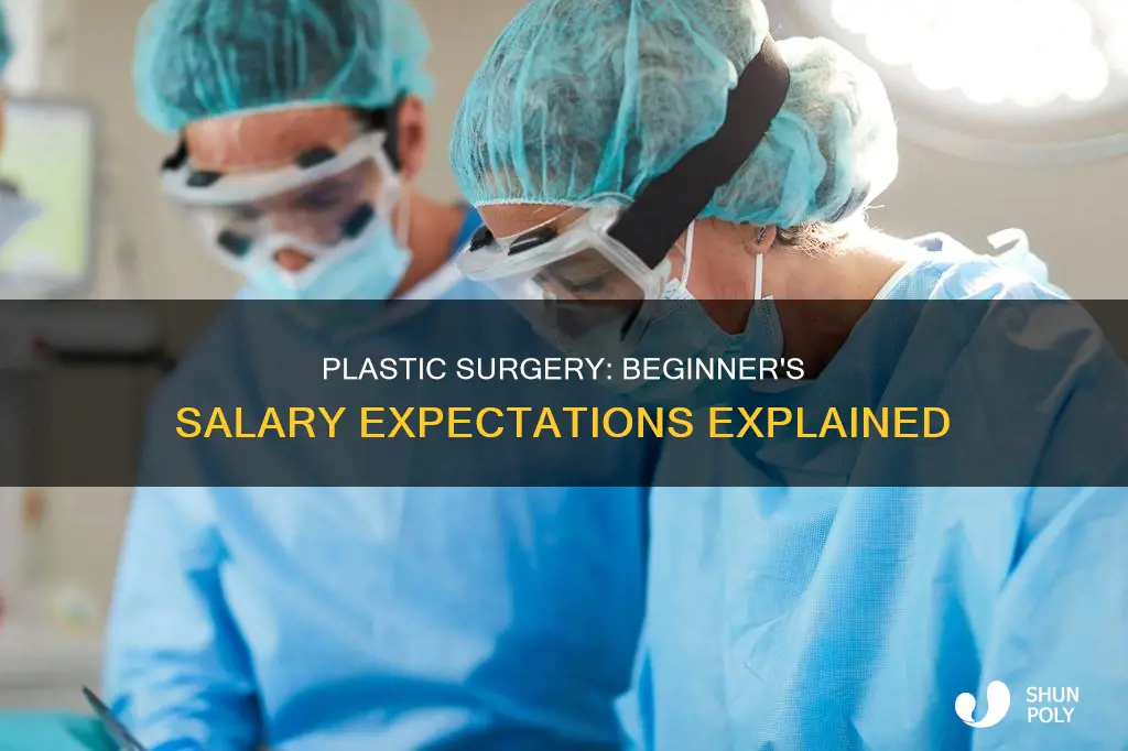 how much do beginner starting plastic surgeons make