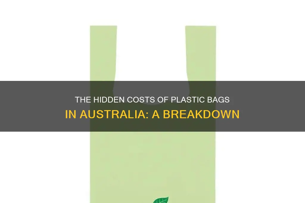 how much do plastic bags cost australia