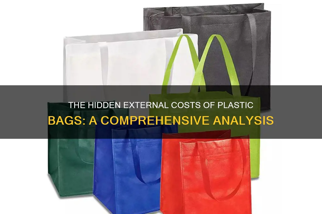 how much do plastic bags cost externally