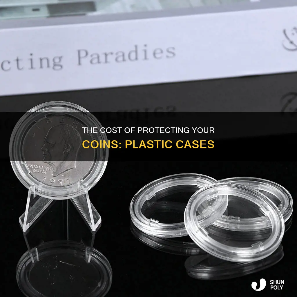 how much do plastic coin cases cost