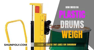 Plastic Drums: Understanding Their Weight and Capacity