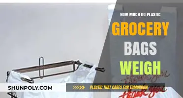 Unveiling the Surprising Weight of Everyday Plastic Grocery Bags