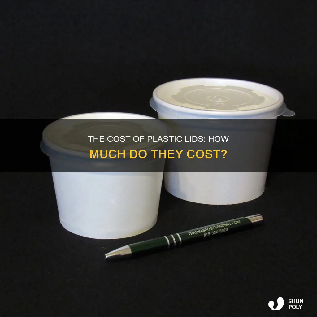 how much do plastic lids cost