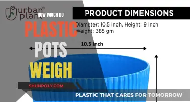 Plastic Pot Weights: How Much Do They Weigh?