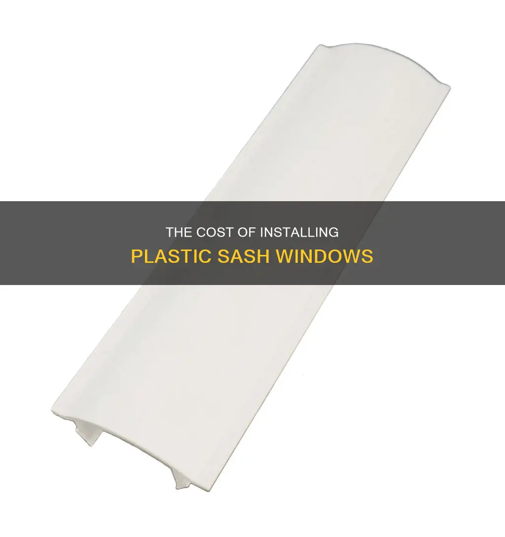 how much do plastic sash windows cost