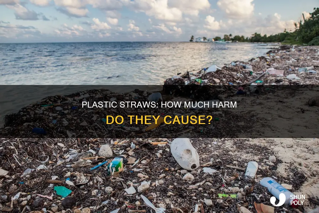 how much do plastic straws account for