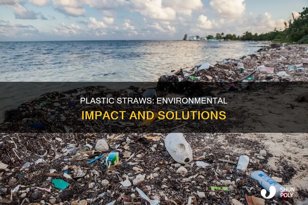 how much do plastic straws affect the environment