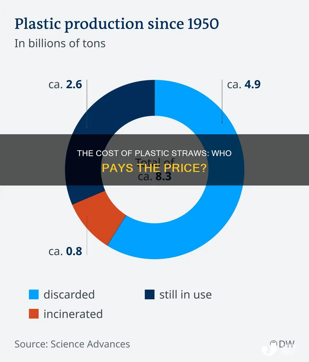 how much do plastic straws cost to make