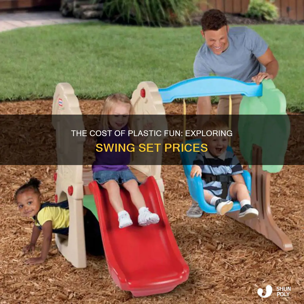 how much do plastic swing sets cost