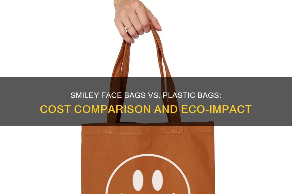 how much do smiley face bags cost plastic bags