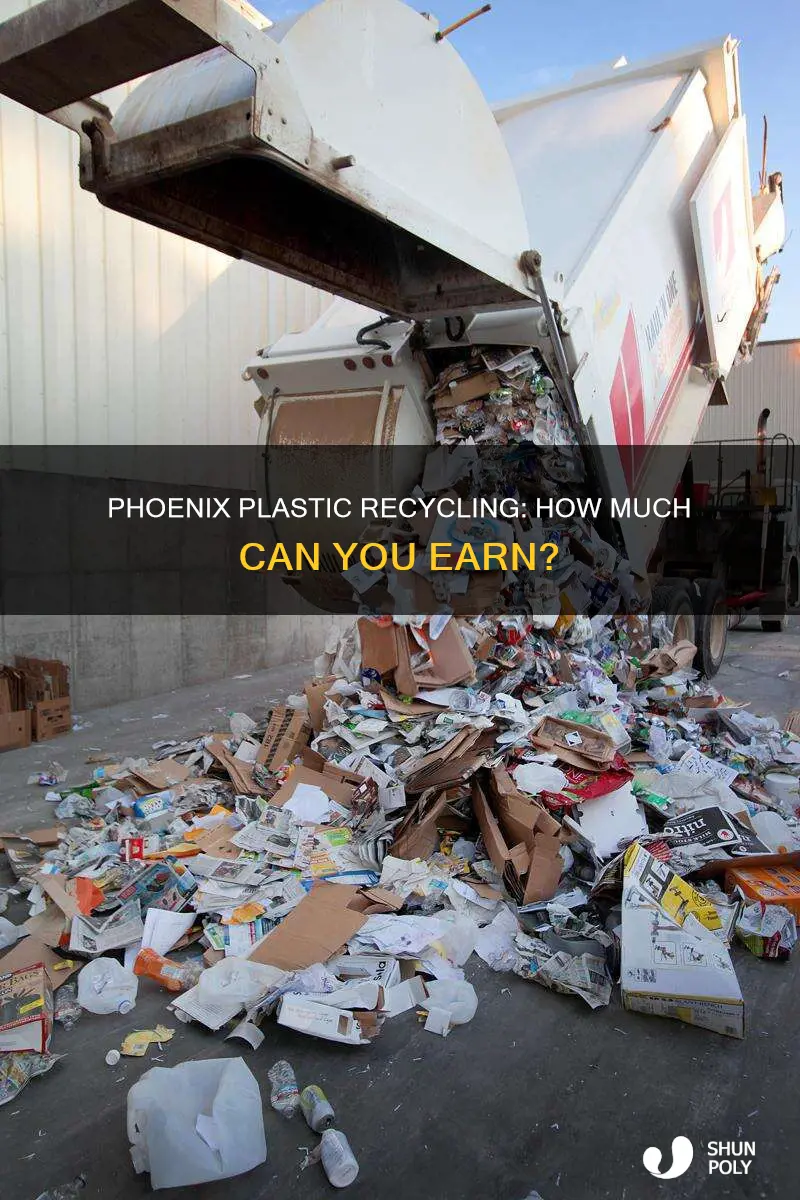 how much do you get for plastic recycling phx az