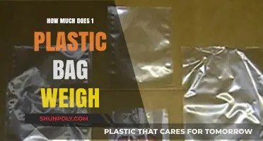 The Surprising Weight of a Single Plastic Bag: Unveiling the Facts