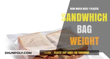 Unveiling the Surprising Weight of a Single Plastic Sandwich Bag