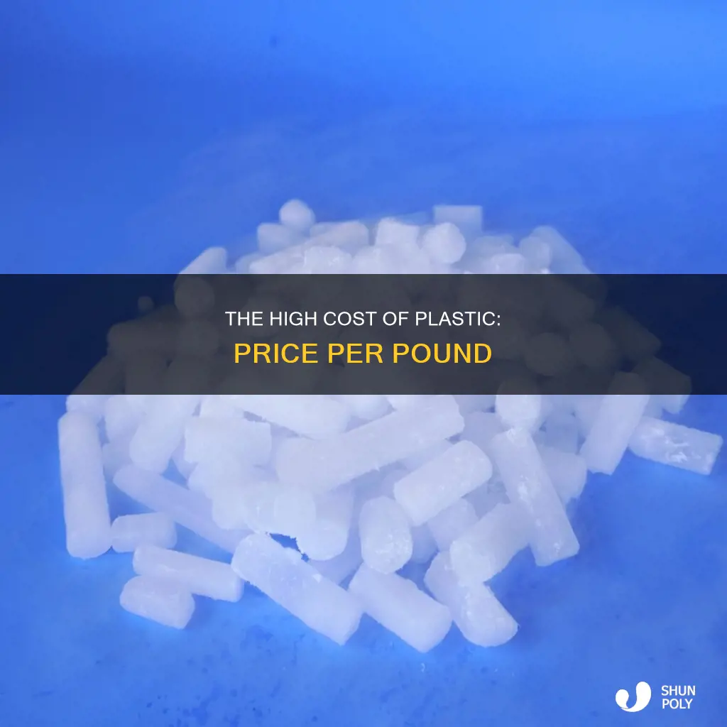 how much does 1 pound of plastic cost