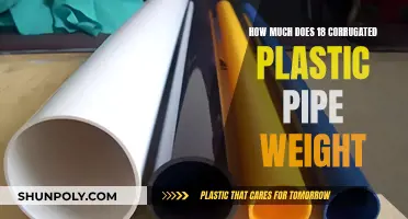 Weight of 18 Corrugated Plastic Pipes: All You Need to Know