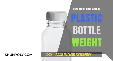 Plastic Bottle Weight: Understanding the Mass of a 16 oz Container