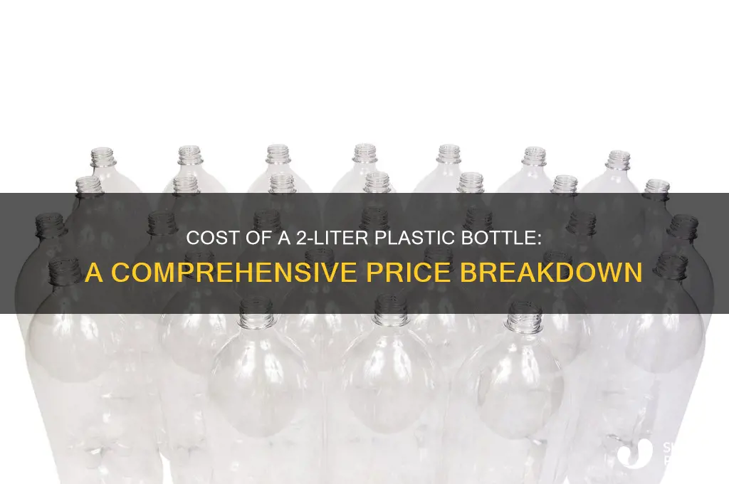 how much does a 2 liter plastic bottle cost