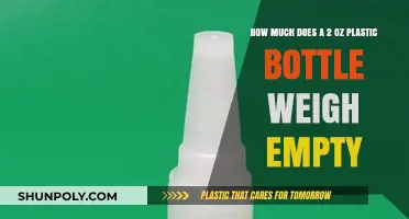 Empty 2 Oz Plastic Bottle Weight: A Quick Guide
