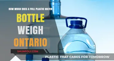 Plastic Water Bottle Weight in Ontario: A Comprehensive Guide