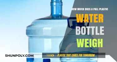 Full Plastic Water Bottle Weight: Surprising Facts and Figures