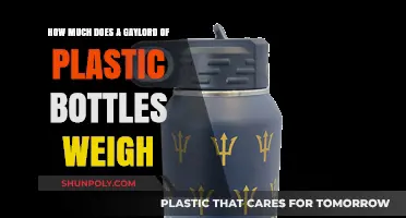 Unveiling the Weight of a Gaylord Filled with Plastic Bottles