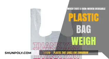 Lightweight and Eco-Friendly: Unveiling the Weight of Reusable Plastic Bags