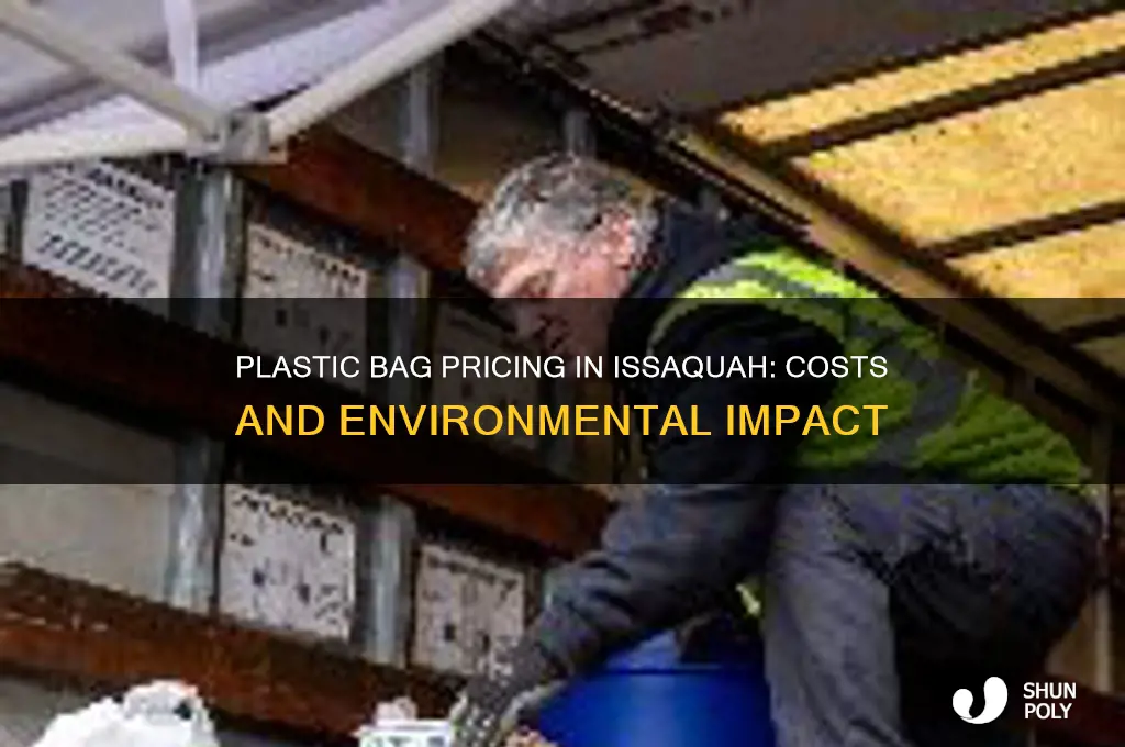 how much does a plastic bag cost in issaquah