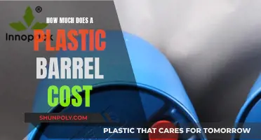 Plastic Barrel Cost: Understanding the Price of Plastic Storage