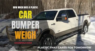 The Weight of Plastic Car Bumpers: How Much?