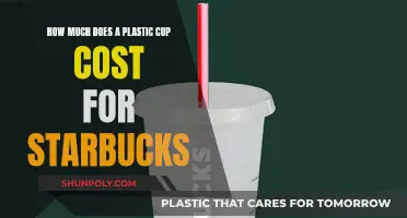 Starbucks' Plastic Cup Costs: A Detailed Analysis