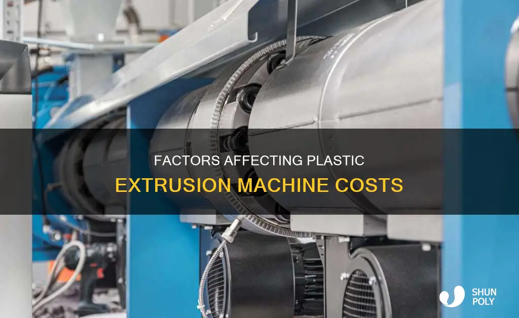 how much does a plastic extrusion machine cost