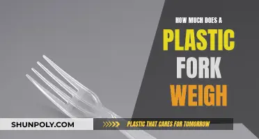 The Weight of Plastic Forks: How Much Do They Weigh?