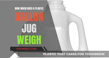 Plastic Gallon Jug Weight: What's the Average?