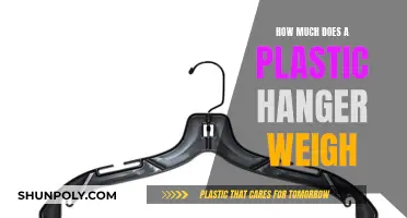 Plastic Hangers: How Much Do They Weigh?