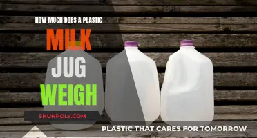 Plastic Milk Jugs: Understanding Their Weight